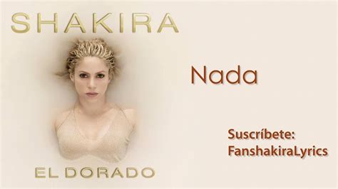 02 Shakira Nada Lyrics YouTube