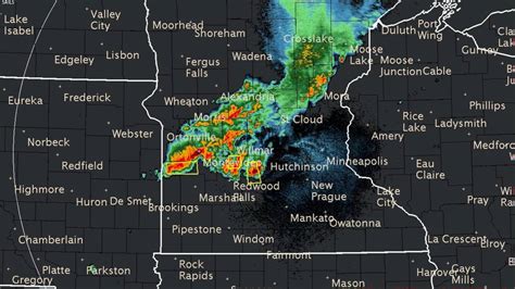 Radar Loop Of Severe Thunderstorms On June 17 2016 Youtube