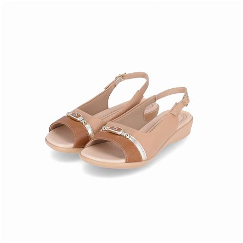 Slingback Camila Nude Claro Nude Claro