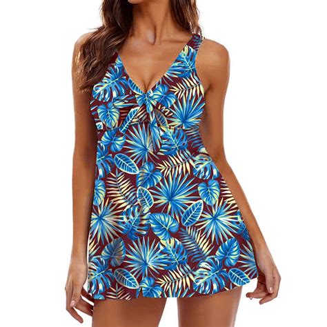 Idall Tankini Swimsuits Bathing Suit Women S Split Swimsuit Hot Spring