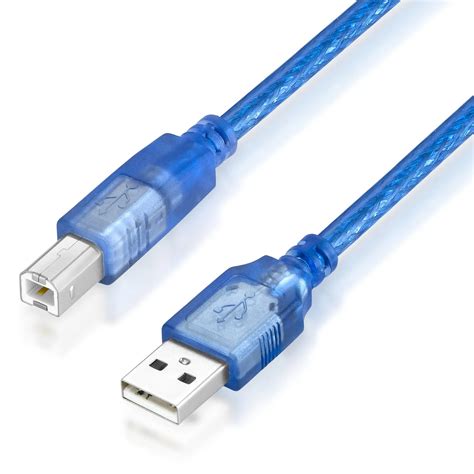 Kabel Przed U Aj Cy USB 2 0 Niebieski Czarny 1 5m 0 3m 0 5m