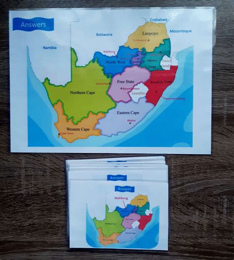 South African Geography Cards Homeschoolthingz