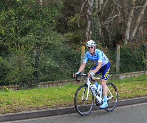 The Cyclist Alessandro Fedeli Paris Nice Editorial Image Image