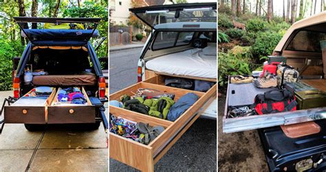 15 DIY Truck Bed Storage Ideas To Organize Your Truck Cheaply