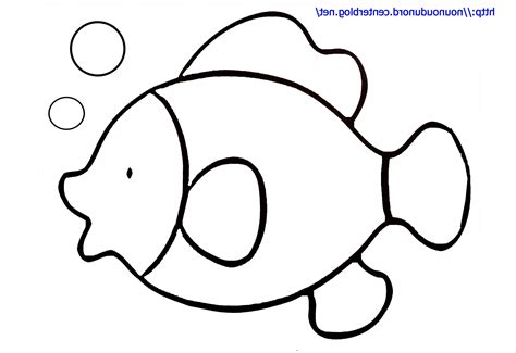 Dessin Poisson Simple Bestof Galerie Poisson Coloriage