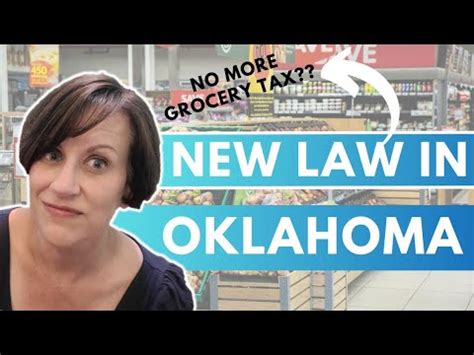 Say Goodbye To Grocery Tax In Oklahoma New Law In Oklahoma