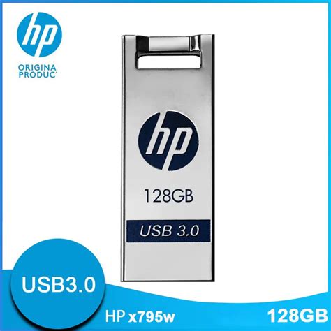 Original Hewlett Packard Usb Flash Drives 128 Gb Usb30 Metal Cle Usb