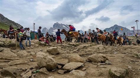 Amarnath Yatra Suspended Jammu Base Camp Fourth Anniversary