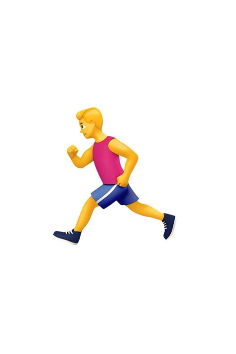 🏃‍♂️ Man Running Emoji In 2023 Man Running Running Emoji Man