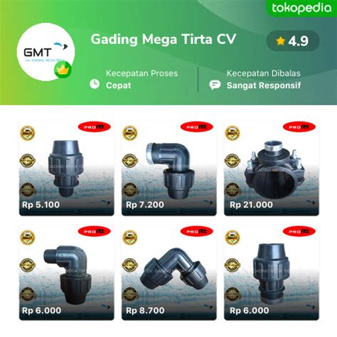 Toko Gading Mega Tirta CV Online Produk Lengkap Harga Terbaik