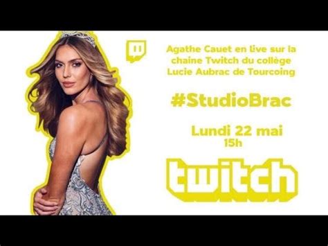 Notre Live Twitch Avec Agathe Cauet Premi Re Dauphine Au Concours Miss