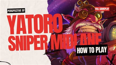 Yatoro Sniper Midlane Perspective Dota Patch D Youtube