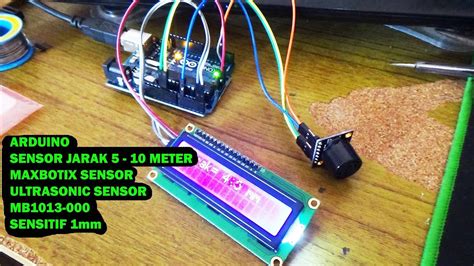 Arduino Sensor Jarak Distance Sensor MB1013 HRLV MaxSonar EZ1 YouTube