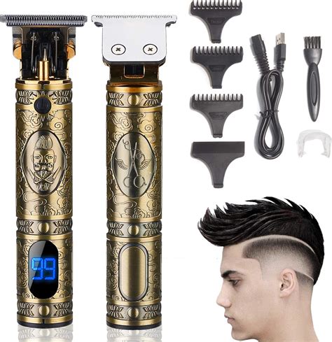 Xnuoyo Metal Máquina de Cortar Pelo Profesional Cortapelos Hombre Corte