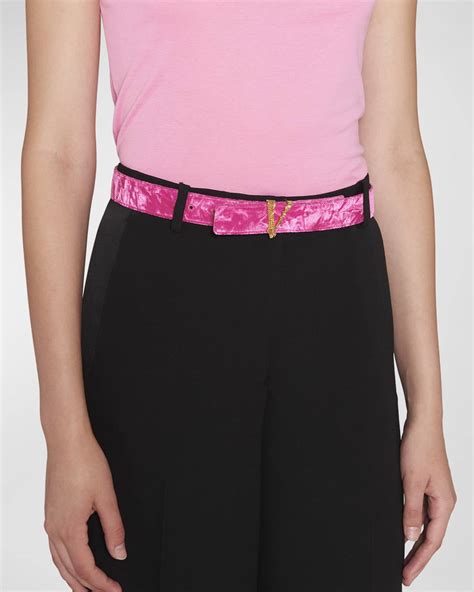 Versace Virtus Velvet Belt Neiman Marcus