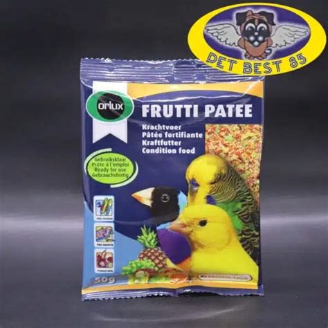 Frutti Patee 50gr Makanan Burung VerseleLaga Pakan Tambahan Fruti Pate