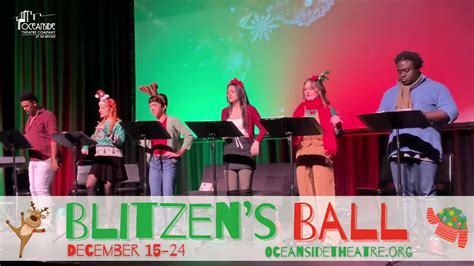 Celebrate The Holidays At Oceanside Theatre Company S Blitzen S Ball