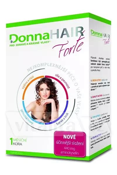 Donna Hair forte dlouhodobě vyživuje vlasy Vitalita cz