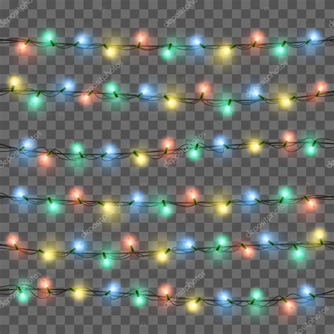 Luces Brillantes Para Navidad Dise O De Tarjetas De Felicitaci N