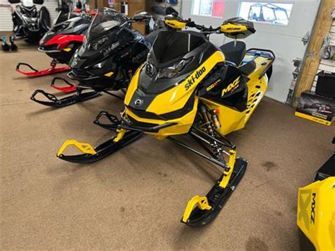 2024 Ski Doo MXZ X RS W Competition Package 600R E TEC RipSaw II 2 Ply