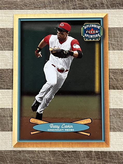 2003 Fleer Splendid Splinters 2 Barry Larkin For Sale Online EBay