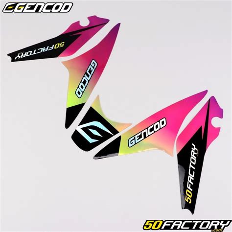 Mbk Graphic Kit Nitro Yamaha Aerox Desde Genco Sun Hologr Fico