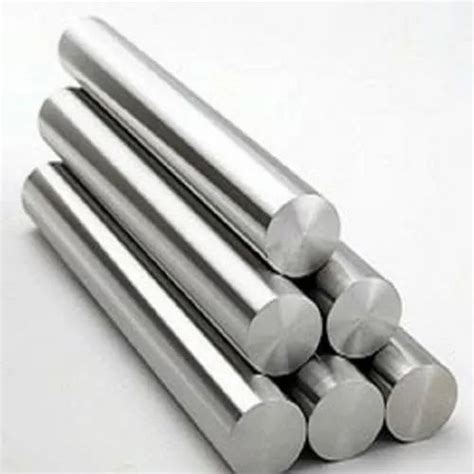 Stainless Steel Bright Round Bar Single Piece Length Meter Size