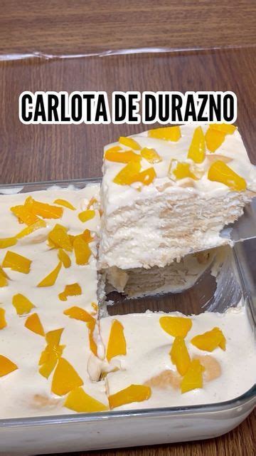 Eva Luciana Luciiana Lu On Instagram Postre Carlota De Durazno