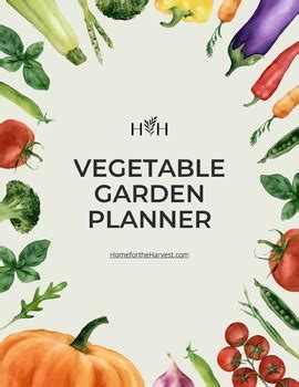 Grow Your Dream Vegetable Garden With This Free Printable Planner