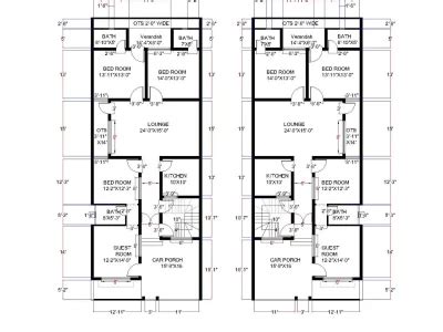 Floorplan For Residential Or Commercial Project Drawn In Autocad Upwork