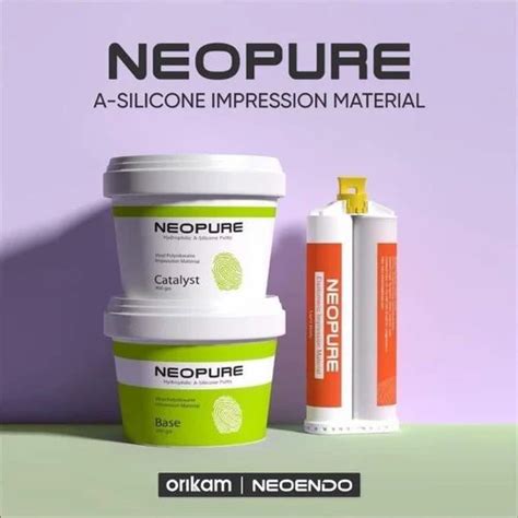 Semi Liquid Neopure A Silicone Impression Material For Clinical Tub