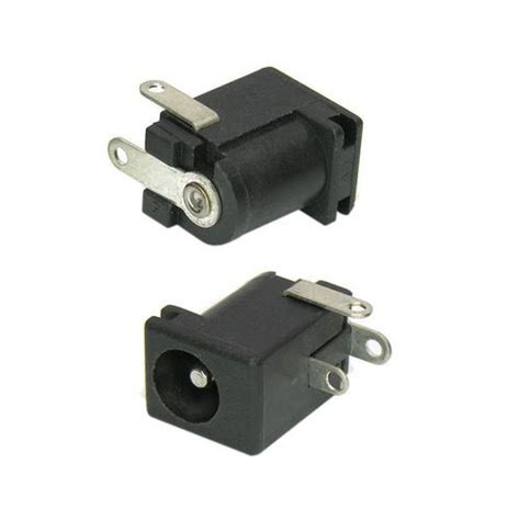 25mm X 55mm Right Angle Pcb Dc Power Jack 040