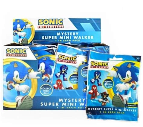 10 X Sonic The Hedgehog Mystery Super Mini Walker Blind Bag EBay