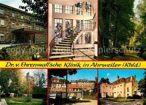 Ak Ansichtskarte Ahrweiler Ahr Dr V Ehrenwallsche Klinik Kat Bad