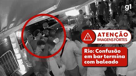 Vídeo mostra confusão em bar na Zona Oeste que terminou um homem