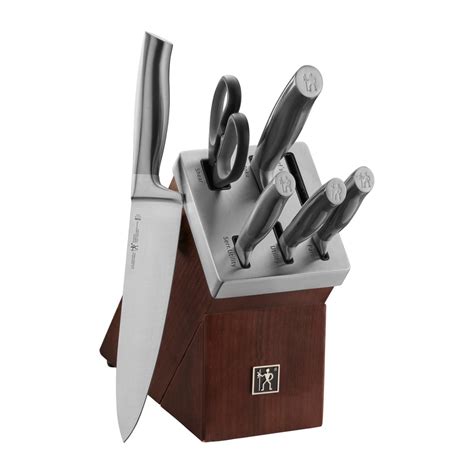 Henckels Graphite 7 Piece Self Sharpening Knife Block Set 20063704 Hsn