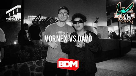 VORNEX v DAVO FINAL 1er Filtro BDM Galápagos YouTube