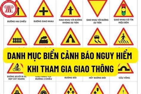 Danh Mục Các Loại Biển Báo Giao Thông đường Bộ Mà Người Dân Cần Biết để