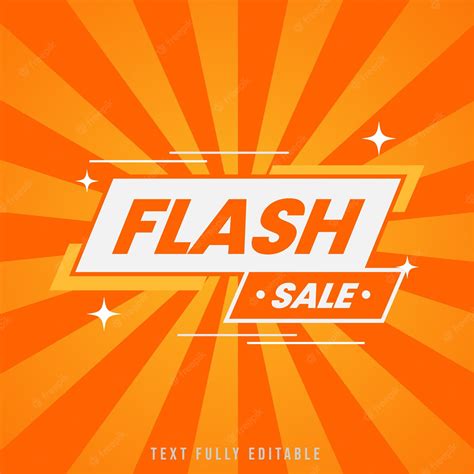 Premium Vector Flash Sale Banner Promotion Template