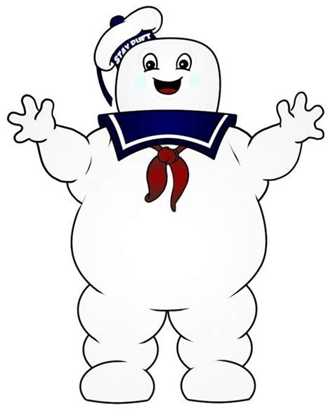 Cartoon Drawings Ghostbusters Birthday Party Stay Puft Marshmallows