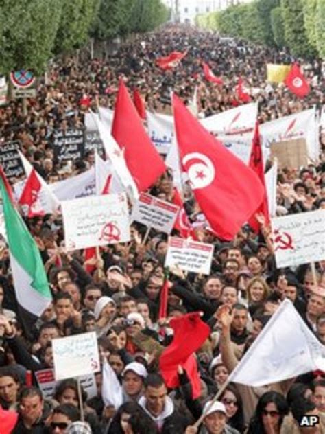 Tunisia Uprising Country Marks Year Since Ben Ali Fled Bbc News