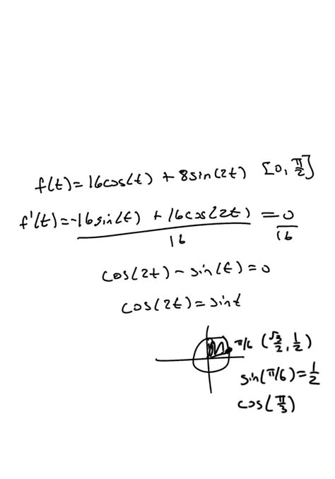 Solved Find The Absolute Minimum And Absolute Maximum Values Of F On