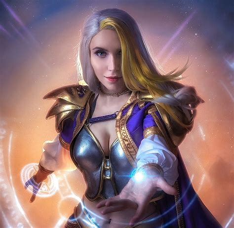 Jaina Proudmoore Frumusete Luminos Blonde Sergey Shetukhin Fantasy