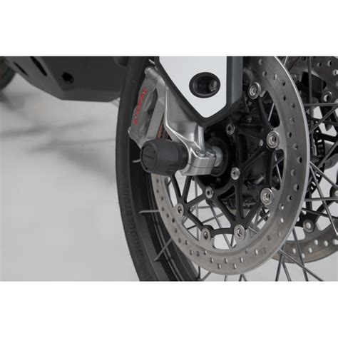 Sw Motech Slider Set For Front Axle Black Triumph