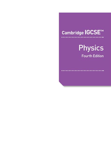 Cambridge Igcse™ Physics 4th Edition 51 Off