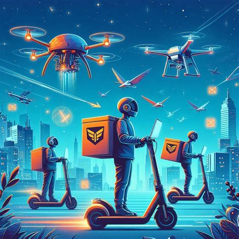 Last Mile Delivery Revolution Can Drones Robots And E Scooters Save