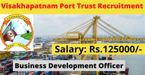 Vizag Port Trust Recruitment 2021 Apply 2 Business Development Officer