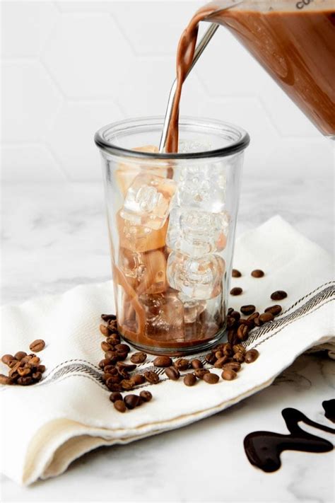 Easy Iced Mocha Recipe With Diy Mocha Syrup Wholefully