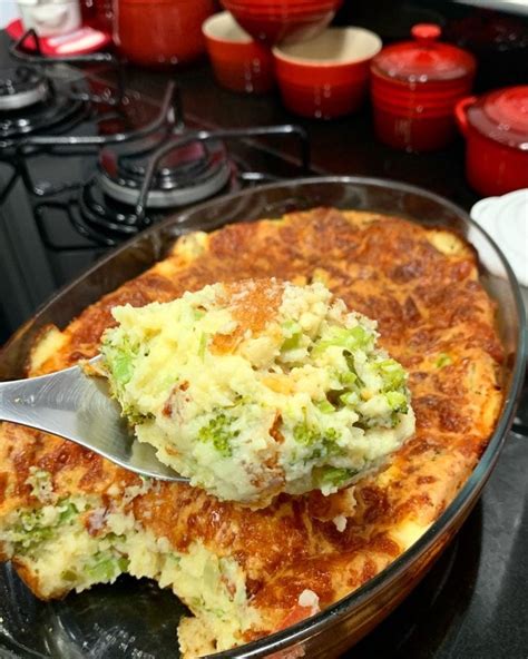 Torta De Brócolis De Liquidificador Receiteria