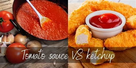 Tomato Sauce Vs Ketchup 4 Important Differences Foodiosity